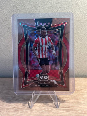 Inaki Williams Athletic Bilbao bronze checker card new