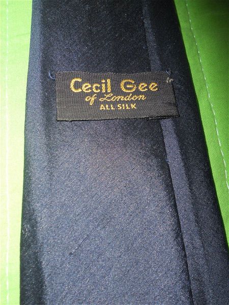  Vintage olometaxi gravata - Cecil Gee of London