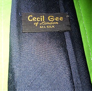 Vintage ολομέταξη γραβάτα - Cecil Gee of London