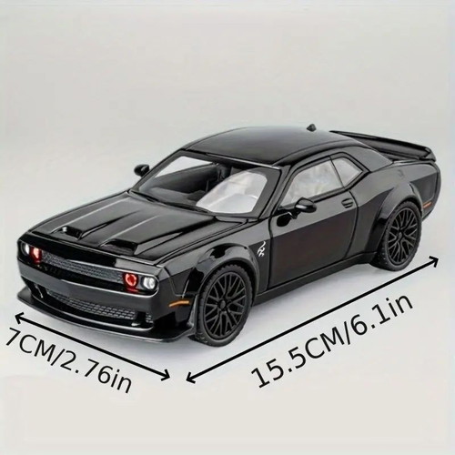 Dodge Challenger SRT Hellcat 1:32 Replica Pull Back new