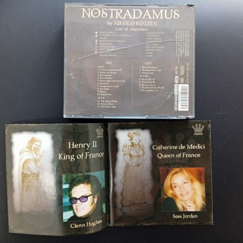 Nostradamus 2CD by Nikolo Kotzev used, metal