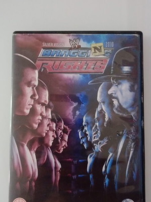 Bragging Rights DVD used, wrestling with subtitles