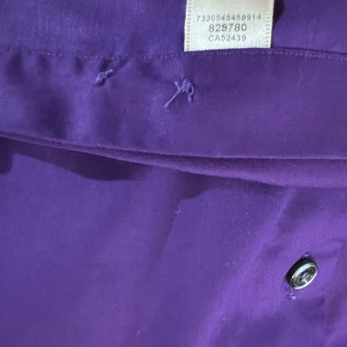 Eton shirt like new, purple, size L