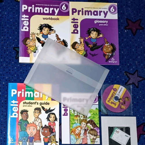 Primary Belt 6 book set used with CD and diskette