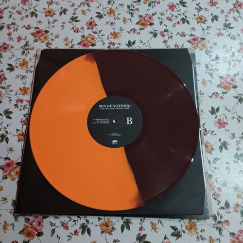 Sun of Nothing The Guilt of Feeling Alive brown orange vinyl LP like new
