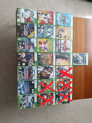 Συλλογή παιχνιδιών Xbox 360 μεταχειρισμένη, 17 τίτλοι
