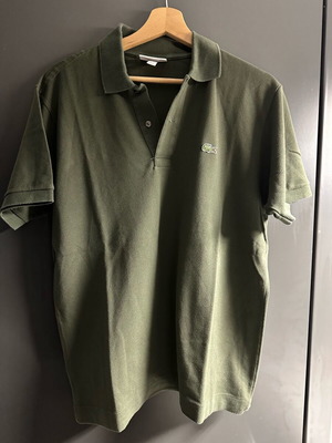 Polo Lacoste χακί μέγεθος medium σαν καινούργιο