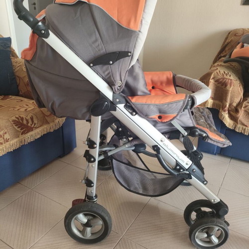 Giannino Baby Stroller Set like new with car seat and relax chair
