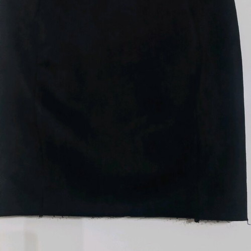 Women's black suede skirt like new, size S