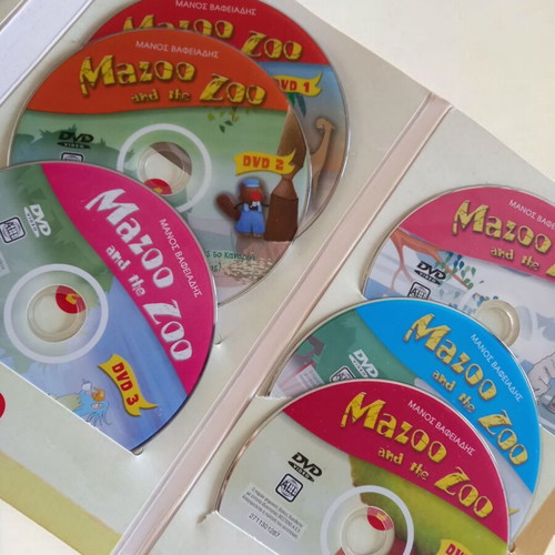 Mazoo and the Zoo 6 CD and 6 DVD used, all the greatest hits