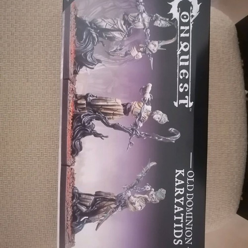 Conquest Miniatures Old Dominion Karyatids set like new