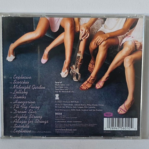 Bond Classified CD used, pop