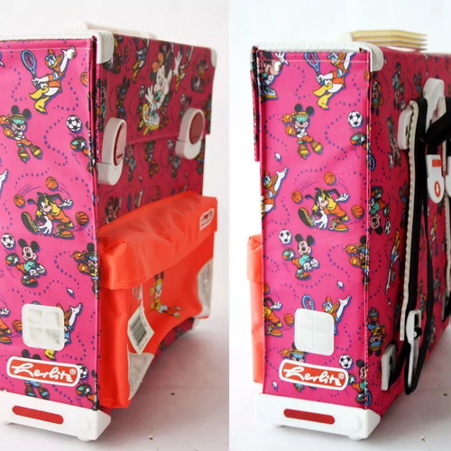 Vintage Herlitz Disney Mickey Minnie school bag new 90's