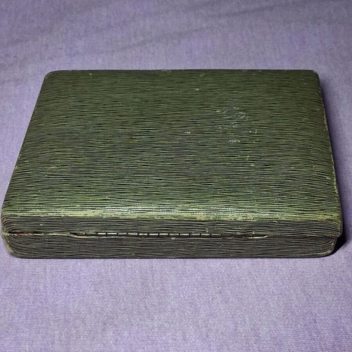Old collectible playing card set used with case from 1950-1960