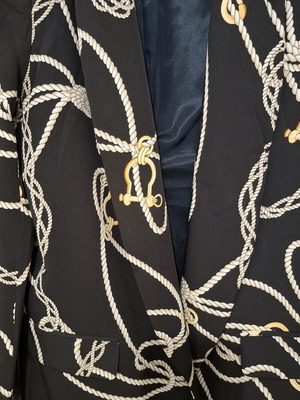 Zara blazer dark blue size large like new