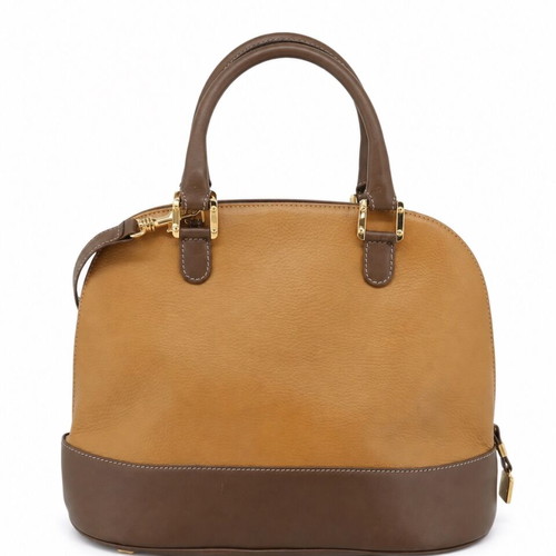 Loewe Vintage Amazona Handbag used, brown leather with shoulder strap