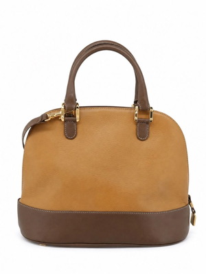 Loewe Vintage Amazona Handbag used, brown leather with shoulder strap