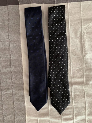 JCM Jey Coleman ties pure silk made in Italy like new
