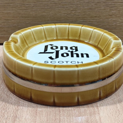Long John Scotch Whisky Ceramic Ashtray like new