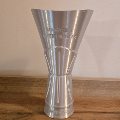 3D Printed Euroleague Trophy Olympiacos 2026 like new, 21cm