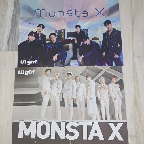 Monsta X posters new from magazine kpop