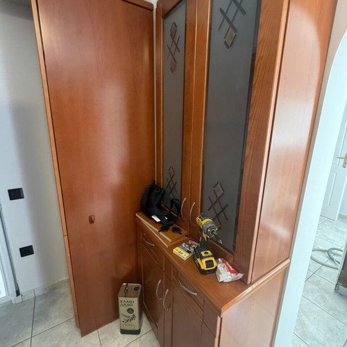 Kitchen console and pantry like new