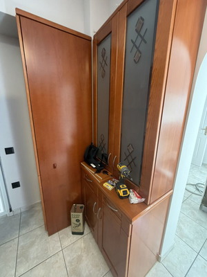 Kitchen console and pantry like new