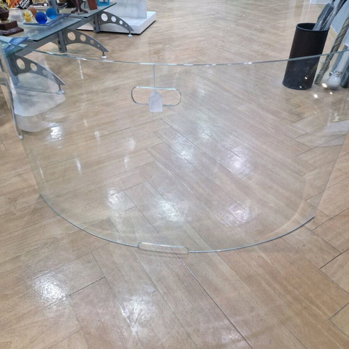 Convex fireplace screen new, height 55, width 94