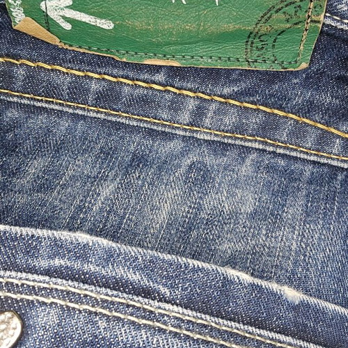 Scinn jean used, size XXL, blue