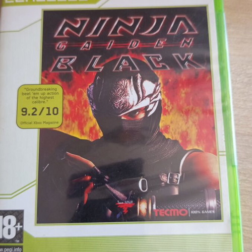 Ninja Gaiden Black Xbox original used, action game