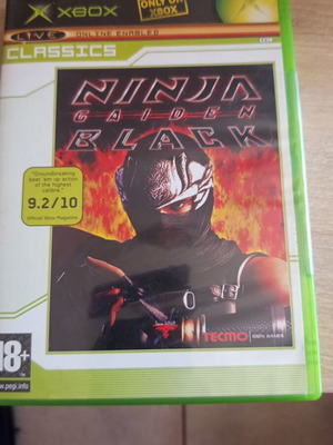 Ninja Gaiden Black Xbox original used, action game