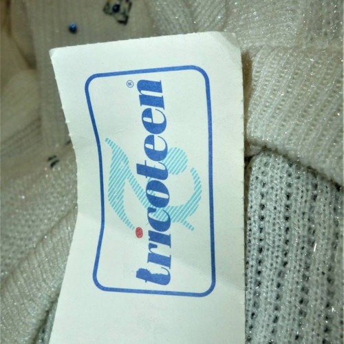 Tricoteen 90s knitted cardigan new, size L