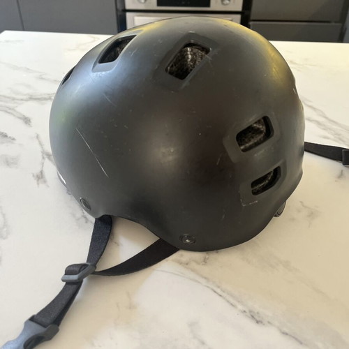 Btwin Black Helmet XS used for bike, scooter, skate