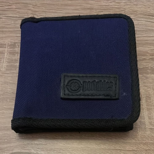 Vintage Portables Nylon Wallet for 3.5" Floppy Disks, used
