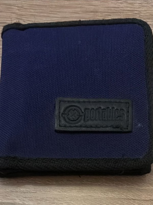 Vintage Portables Nylon Wallet for 3.5" Floppy Disks, used