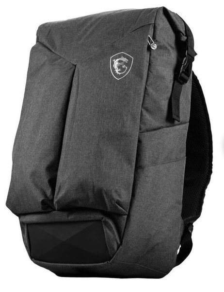 MSI Air Gaming Backpack, Unisex Dark Gray, Fold Over Top 17.3" Laptop σακίδιο πλατης ανατομικ