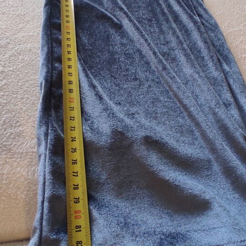 Velour tracksuit set size S grey silver like new by Muse