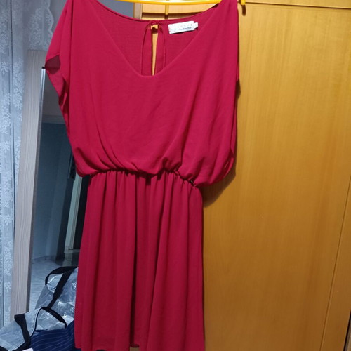 Lynne dress red like new, size L