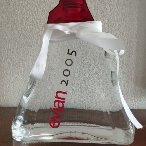 Evian 2005 Origine Limited Edition Bottle new, collectible design