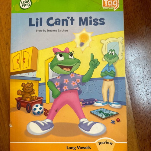 Lil Can't Miss Leapfrog children's book used, English learning
