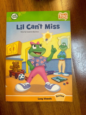 Lil Can't Miss Leapfrog children's book used, English learning