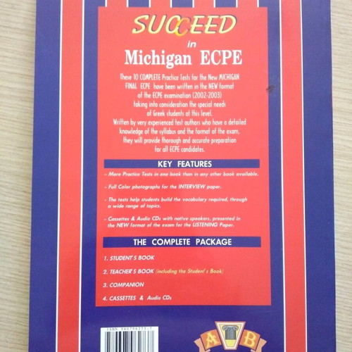 Succeed in ECPE Michigan 2 Teacher's Books new