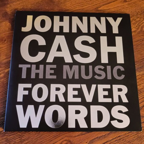 Johnny Cash Forever Words 2xLP like new, gatefold
