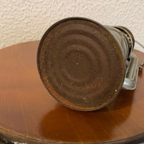 Oil lamp used, vintage