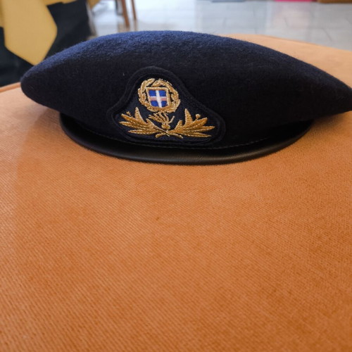 Officer Beret Blue ES Size 57 New