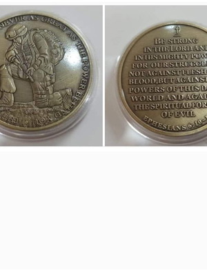 Commemorative US Army Medal new, 40 mm diameter