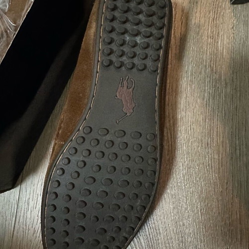 Polo Ralph Lauren men's suede shoes like new, brown, size 40
