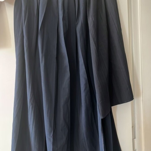 Zara skirt no S with blue and black colors, new, blouse included