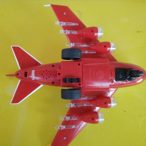 Sky-Master airplane used with remote control plastic 80s