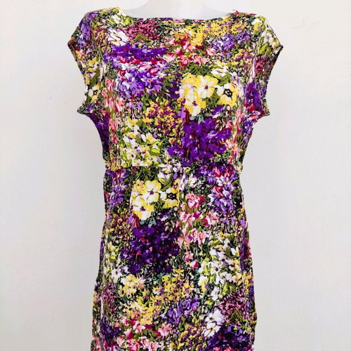Floral dress multicolored, size S/M, like new